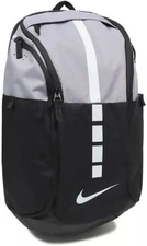 NEW Nike Hoops Elite Pro Backpack - Cement Grey /White/Black (19" x 13" x 7")