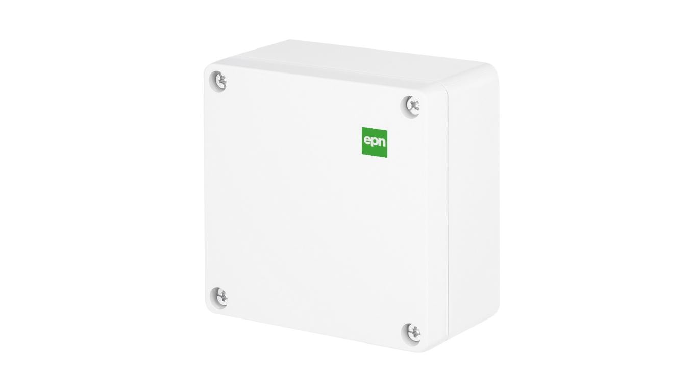 INDUSTRIAL Airtight Can N/T 105x105x66 IP65 White 2701-10