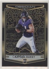2018 Panini Obsidian Electric Etch Orange 47/50 Hayden Hurst #129 ez4