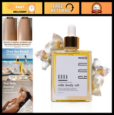 Silk Body Oil for Women - Firming Anti-Aging Moisturizer, Hydrating After Shower