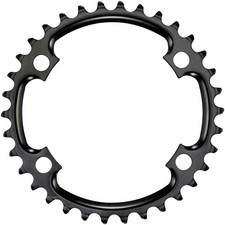SRAM 34T Steel 11-Speed 110 BCD Black Road  Cross Chainring with Asymmetric