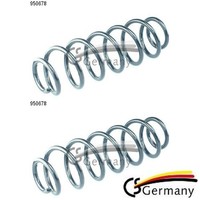 2X Fahrwerksfeder Cs Germany 14.950.678 2 Federn Satz Federnsatz