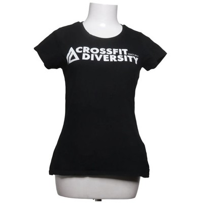 Crossfit, T-shirt, Größe: M, Schwarz, Baumwolle, Print, Damen #glw
