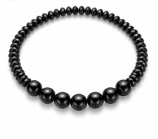 Magnetic Hematite Bead Bracelet 8 mm