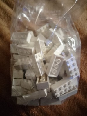Nr. 89 Lego System Grundsteine 4x2 3001 Farbe weiß Vintage '50s '60s