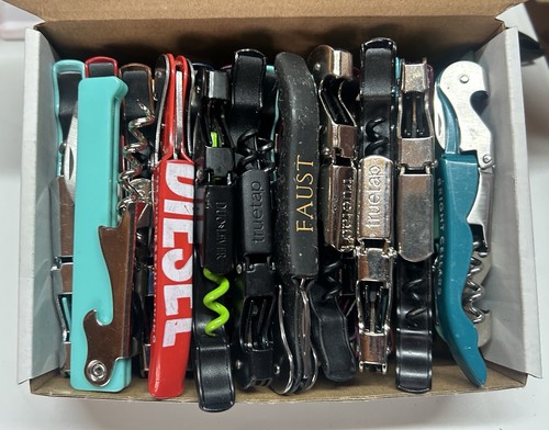 Lot of TSA Confiscated Corkscrews & Bottle Openers 4+ Pounds Assorted Brands
