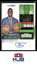 2016 Panini Contenders Draft Picks Thon Maker International Tickets Auto #199