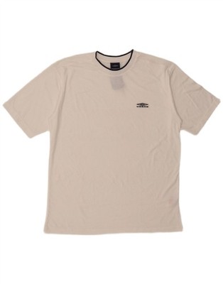 Umbro Herren T-Shirt Oberteil Large weiß Polyester BN09