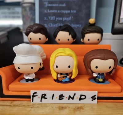 Sofa Aufsteller für McDonalds ''FRIENDS'' Figuren - Figuren nicht enthalten