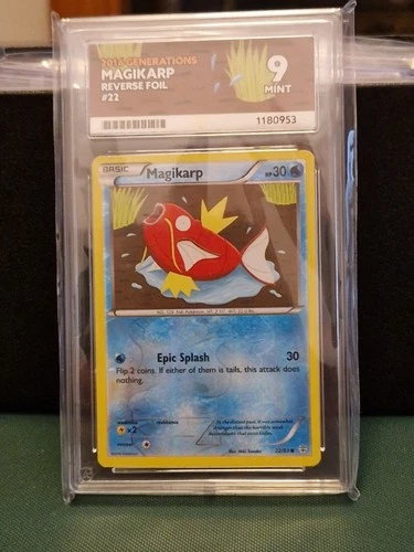 POP 2! SEE DESCRIPTION ACE 9 Magikarp 22/83 Reverse Holo Generations Pokemon TCG