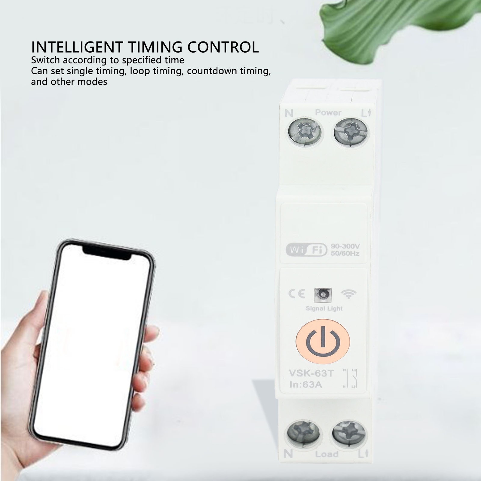✿ Smart Breaker Switch Smart WiFi Switch Circuit Breaker 63A Remote Voice