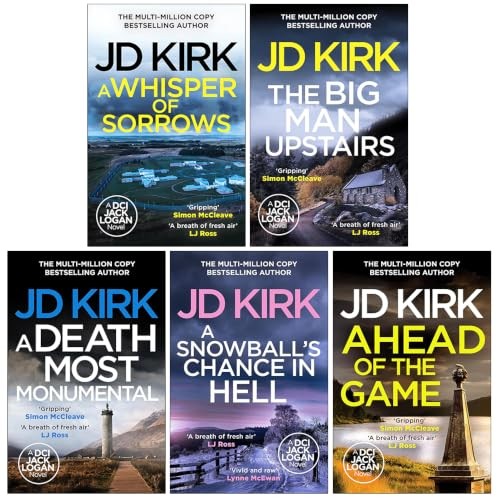 Canelo Crime Dark Dci Logan Crime Thrillers 6-10 By Jd Kirk - 5 Book Paperback Set - Scottish Detective Crime Fiction Collection - Image 9