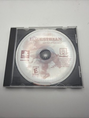 Equestrian Showcase (Sony PlayStation 1, 2003) Disc Only