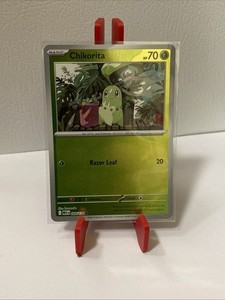 Pokemon - Chikorita - 008/132 - Reverse Holo - Mega Evolution - New
