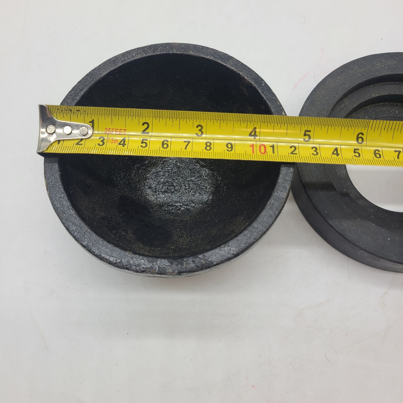 5" Pitch Bowl and Rubber Base Goldsmith Silversmith Repousse Tools