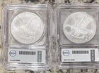 2023 American Silver Eagle NGC MS 69+ - Lot Of 2 — 1 oz .999 Fine Silver