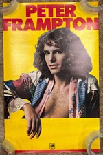 Peter Frampton I'm In You 1977 Band Promo Poster A&M Records 14 x 22 Vintage