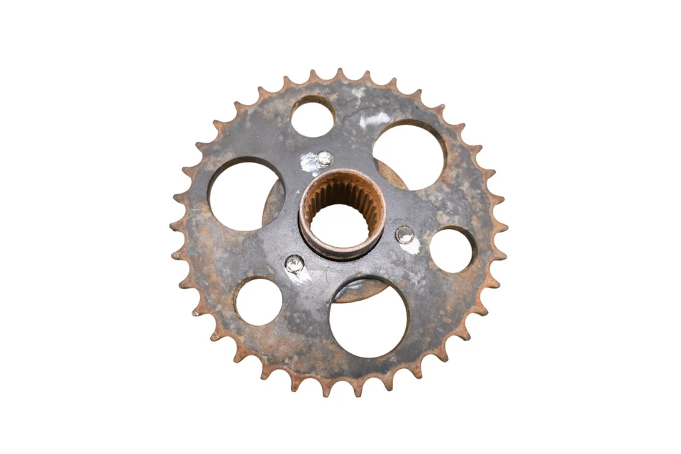 02 Polaris Scrambler 50 Rear Sprocket & Hub - Image 2 of 3