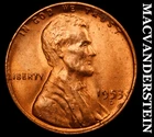 1953-D Lincoln Wheat Cent- Choice Gem Brilliant Uncirculated Luster #J6192