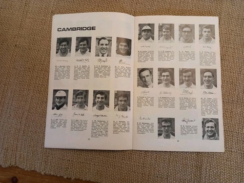 University Boat Race Programm Samstag 25. März 1967 Offical Vintage Programm - Bild 4 von 8