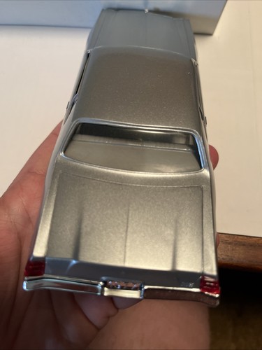1977 Dodge Monaco Plastic Promo Model 1/25 Scale Silver Cloud With Box - Picture 9 of 12