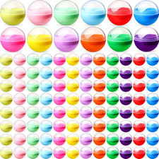 120 Pcs 2 Inch Vending Machine Capsules Empty, Classic Color