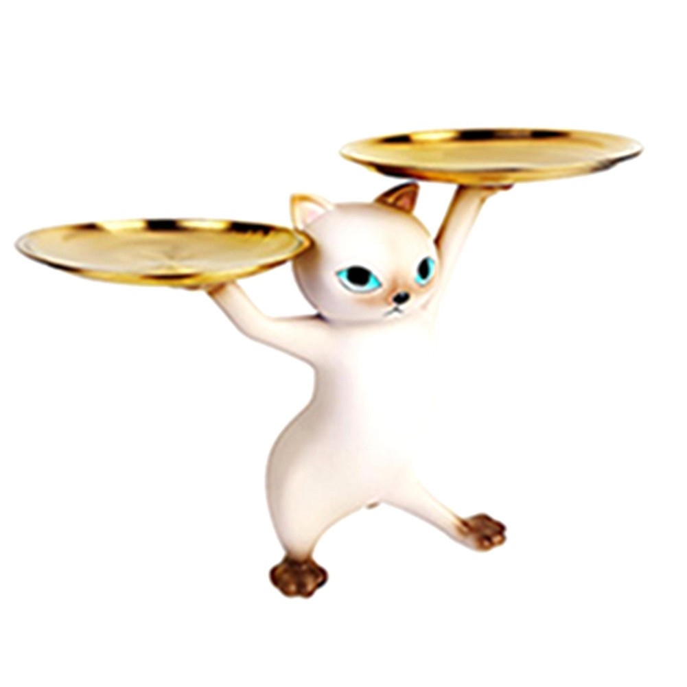 Resin Decorative Tray for Jewelry Candy Keys Earrings Holder