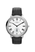 Timex Metropolitan Sub-Second 39mm Leather Strap Watch TW2Y23100