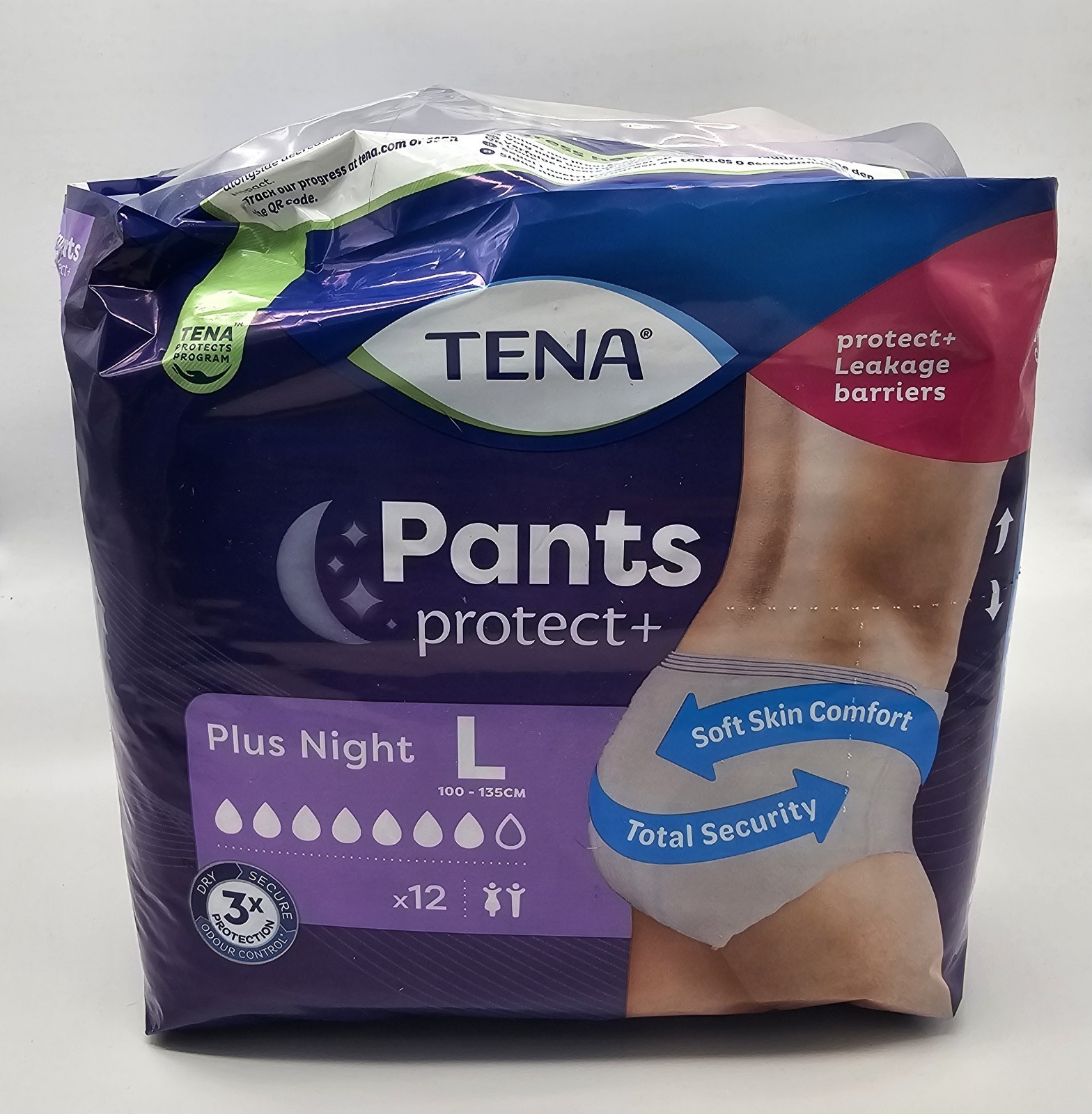 Tena Pants Protect Plus Night Inkontinenzhosen Größe L 2x12 Stück