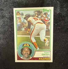 Topps 1983 Base Set Rookie - Tony Gwynn #482 San Diego Padres Baseball Card. rookie card picture