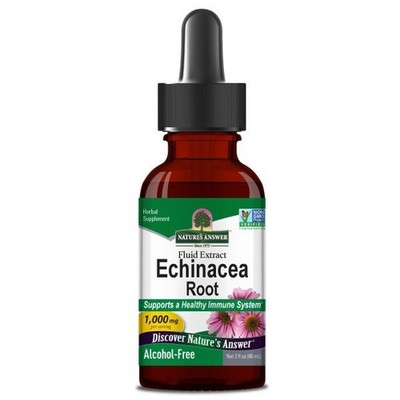 Nature's Answer Echinacea, alkoholfreie Tropfen 1000 mg, 60 ml