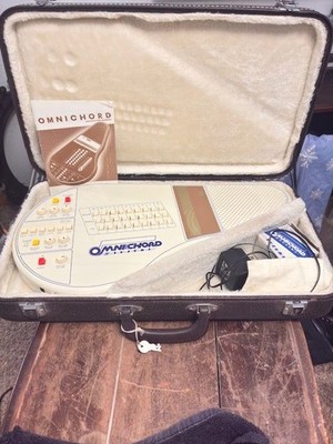 Vintage Suzuki Omnichord OM-27 Analog Synthesizer with Locking Fur
