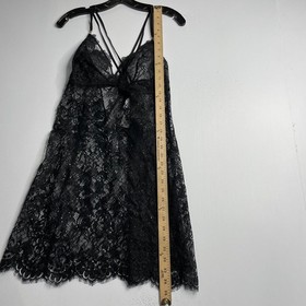 LISE CHARMEL Baby Doll Chemise Women's Size US XL Black