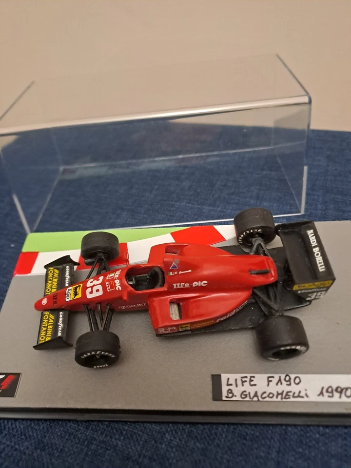 F1 Life L190 Judd V8 F1 Engines GP  1990 Giacomelli, KIT 1:43 - Immagine 2 di 4
