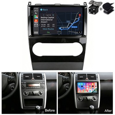 Für Mercedes-Benz A/B Klasse W169 W245 9'' Autoradio 2+64GB Android 15.0 GPS Navi