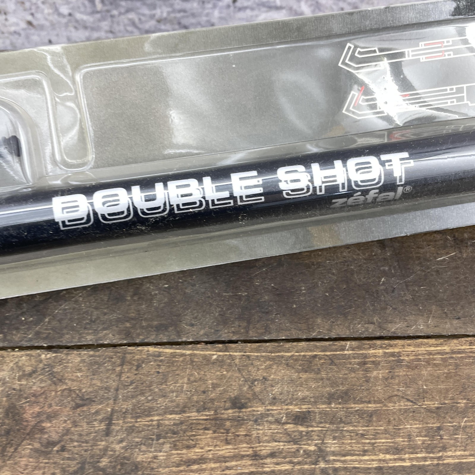 Zefal Double Shot Bicycle Frame Pump Double Action 0-160 PSI MTB Road with Mount