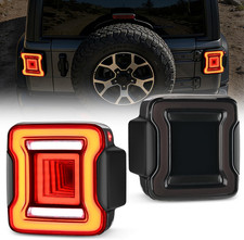 JL Tail Light LED Smoked Lens White Lights Back up Reverse Red Running Brake Sto