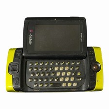 T-Mobile Sharp Sidekick 2008 PV210 2G Slider Cell Phone Lime Green UNTESTED
