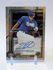 2025 Topps Pro Debut Joe Vetrano Auto Sparkle Foil #'d/175 - FREE SHIPPING