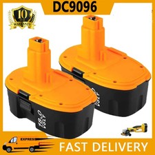 2-PACK NEW 18V For Dewalt 18 VOLT XRP DC9096 DC9098 NiMh Battery DC9099 US STOCK