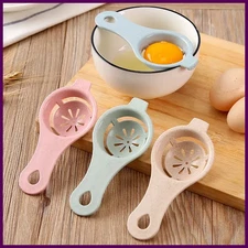 Egg white and egg yolk separator, egg filter, egg yolk and protein separator