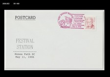 Bee,Insect,Wildlife,Beekeeping,Apiculture,Honey,Food,US 1996 Postmark,Card