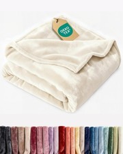 Ultra Soft Fleece Blanket King Size - Flannel Fleece Luxury King Blanket - Li...