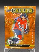 TJ Oshie Orange Dazzler DZ-98 21-22 Series 2 UD - NHL Washington Capitals