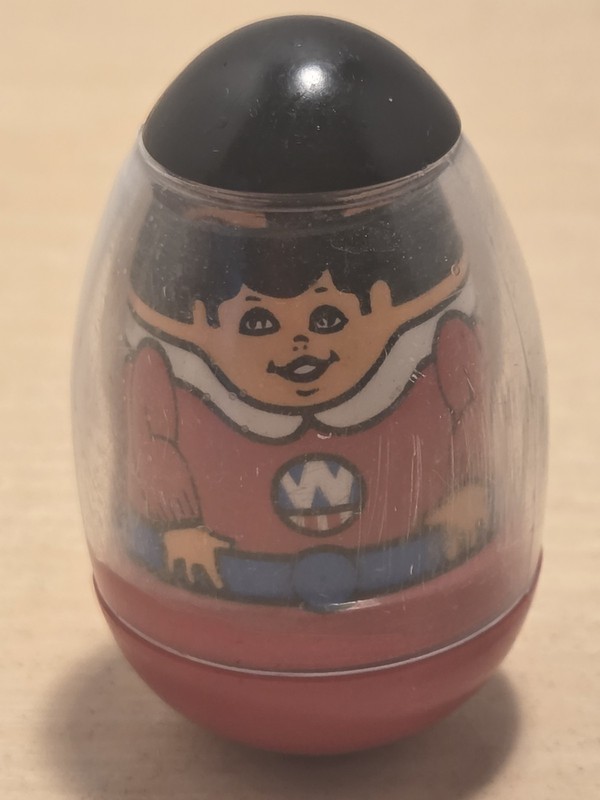 Vintage 1977 Hasbro Super Weeble Ice Cream Truck Man Figure - HTF