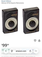 Wittner MT50 Wittner MT50 QuartzDigital Quartz Metronome with port for earphones