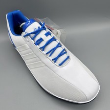 2011 Adidas Porsche Design SP1 White Blue G51252 Mens Uk 12 Trainers Shoes