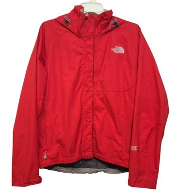 The North Face Gore-Tex Paclite Vintage Rain Jacket Medium Red GUC Hooded Vented