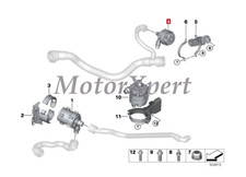 11 51 9 874 310 OEM INA Engine Auxiliary Water Pump for 2020-2024 BMW X3 X4 3.0L