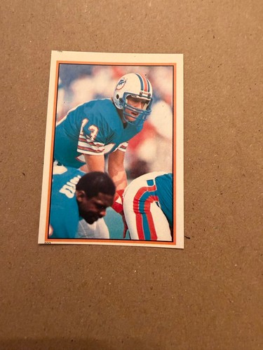 Dan Marino #222 1984 Topps Stickers card